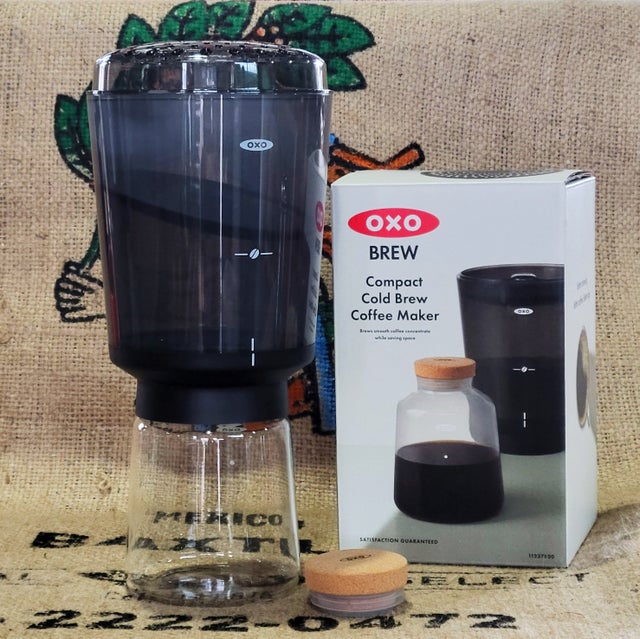  OXO Brew Compact Cold Brew Coffee Maker,Black